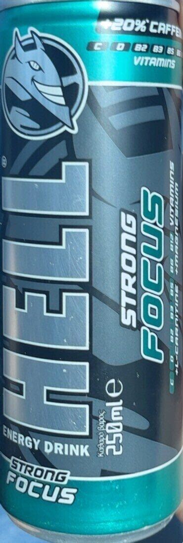 Hell Energy Drink Strong Focus