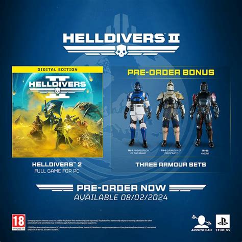 helldivers 2 pre order bonus steam key