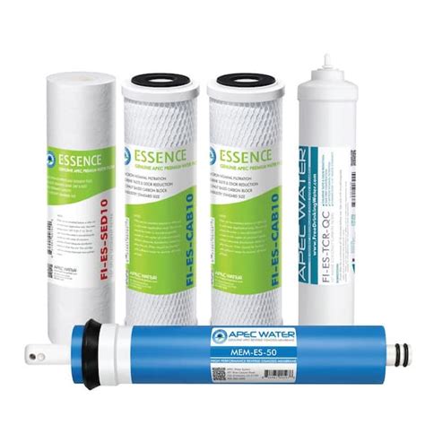 Finerfilters 5 Stage Domestic Reverse Osmosis, Replacement Filter Pack