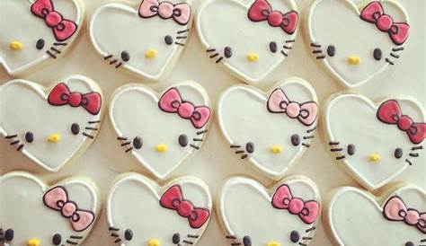 Hello Kitty Valentine Cookies