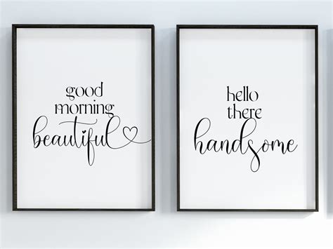 Hello Handsome Printable Wall Art
