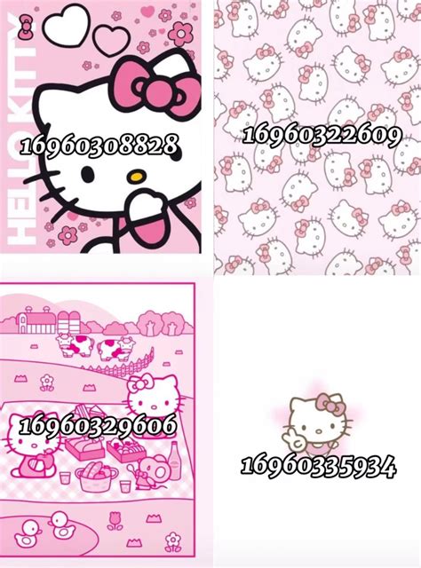 hello kitty Roblox ID