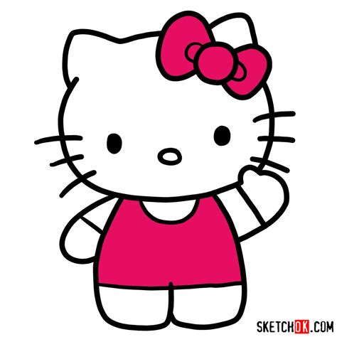 hello kitty and friends drawing easy