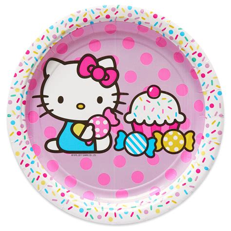 hello kitty and friends party plates
