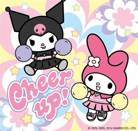hello kitty and my melody and kuromi