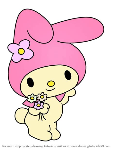 hello kitty and my melody drawing
