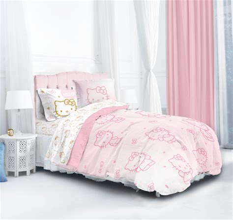 Hello Kitty Bed Sheets Twin