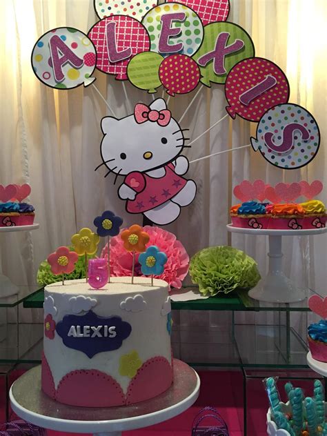 hello kitty birthday decorations