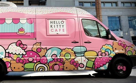 hello kitty cafe truck food