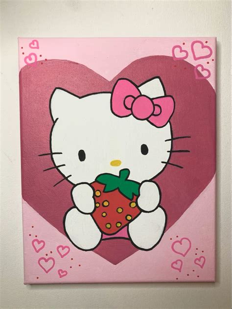5 Hello Kitty Canvas Ideas