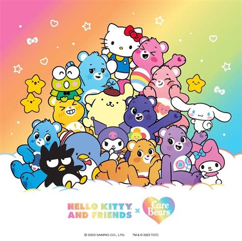 hello kitty care bears