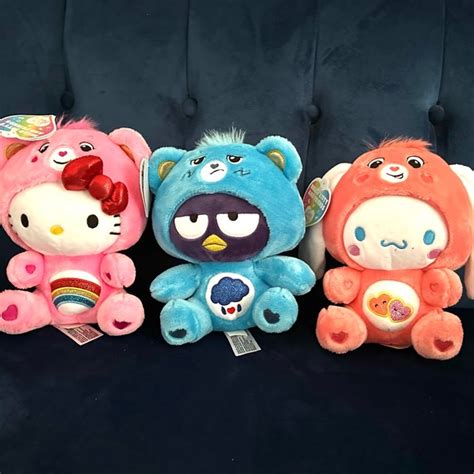 hello kitty care bears plush