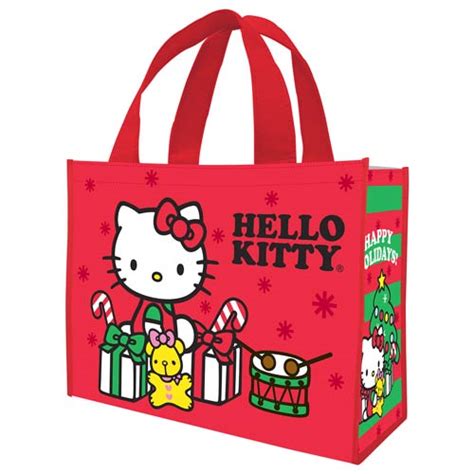 hello kitty christmas gift bag