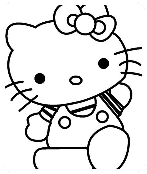 hello kitty coloring pages pdf free download