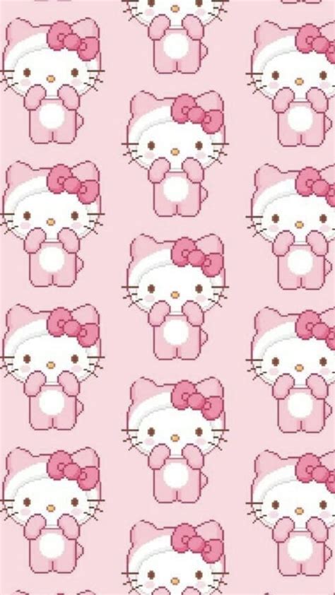 hello kitty computer background aesthetic