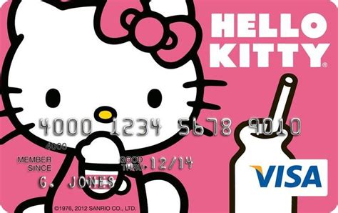 hello kitty credit card