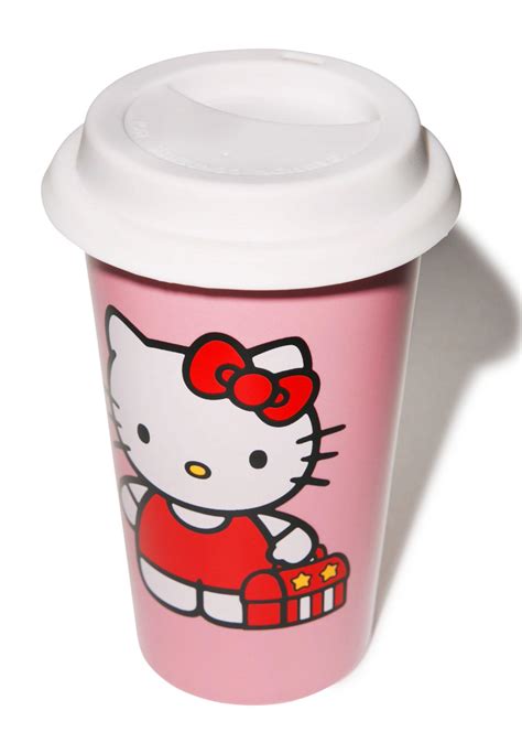 hello kitty cup with lid