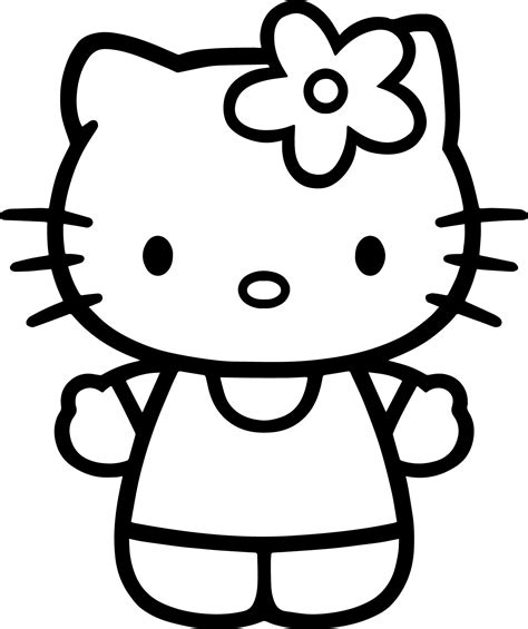 hello kitty drawing for kids