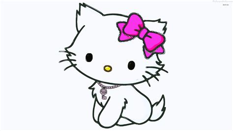 hello kitty drawing images