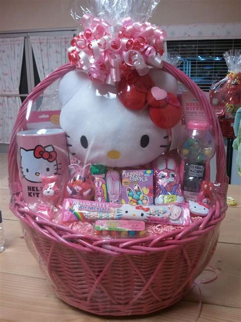 hello kitty easter gift basket