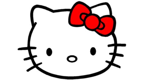 hello kitty face clip art