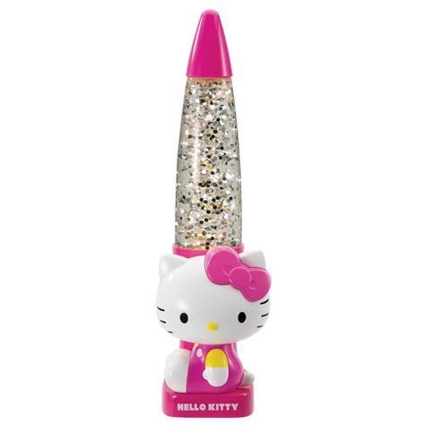 Hello Kitty Glitter Lamp Pink