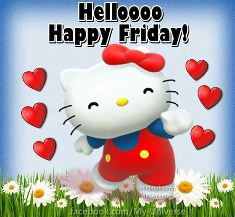 hello kitty happy friday