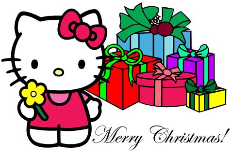 hello kitty images free christmas