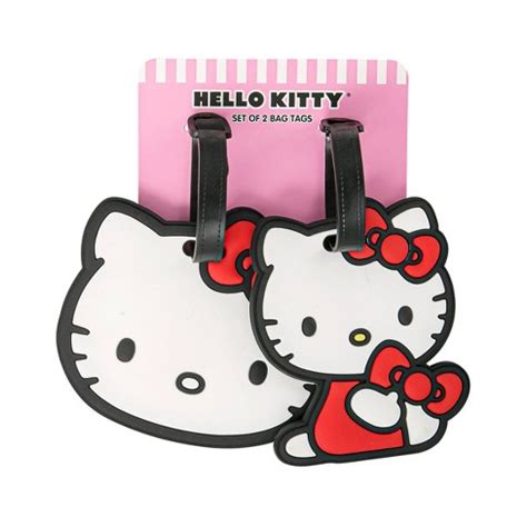 hello kitty luggage tag