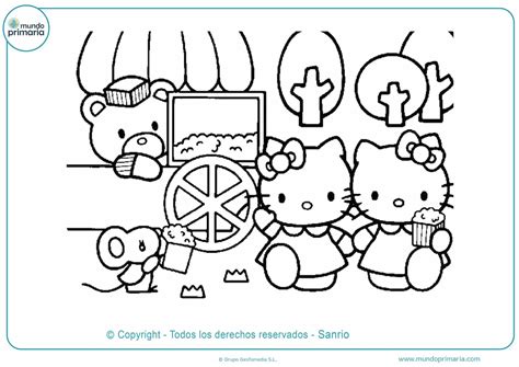 hello kitty para colorear