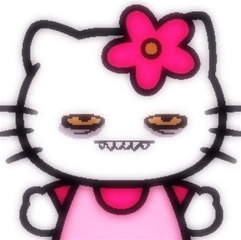 hello kitty pfp funny