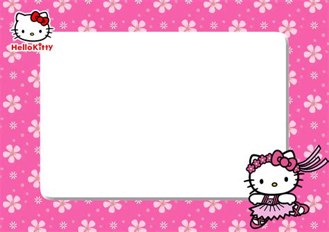 Hello Kitty Picture Frames Printable