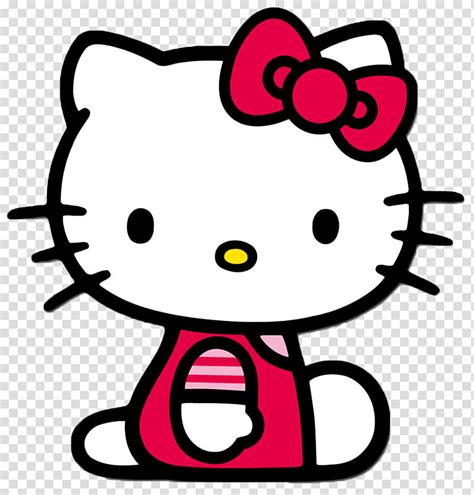 hello kitty pink transparent background