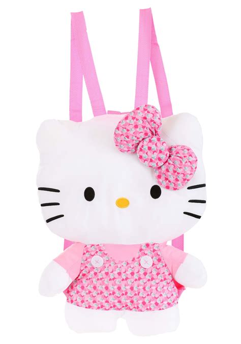 hello kitty plush backpack