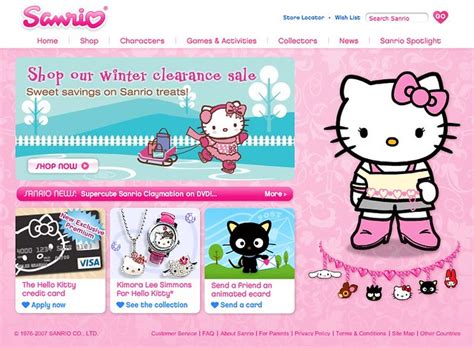 hello kitty sanrio official site