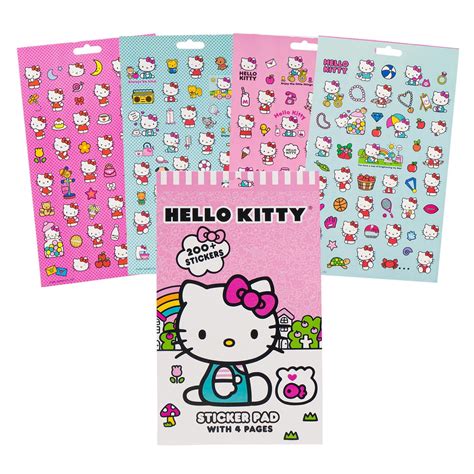 Get Creative with Hello Kitty Sticker Book - Perfect for Kids and Adults!