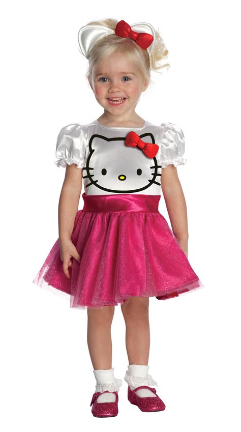 Hello Kitty Wig Tights and Glovettes Girls Costume Kit TV Show Costumes
