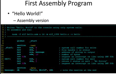 x86 Assembly 3 C Programming Basics Hello World YouTube