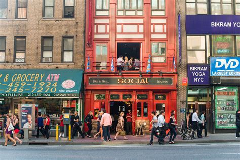 A view of Hell's Kitchen, a vibrant neighborhood in New York City