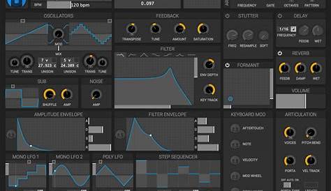 Helm (Synth Analogue/Subtractive) • Audio Plugins for Free