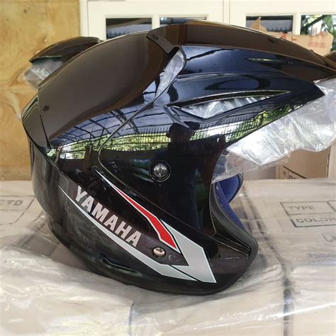 Helm Yamaha Half Face