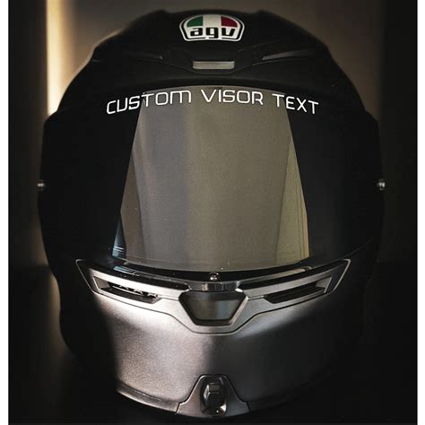 Helmet Visor Decal
