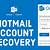 help recover my hotmail account