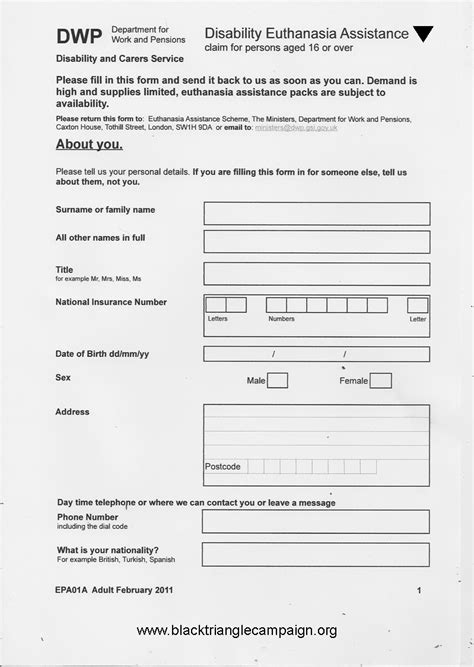 help with dwp forms