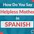 helpless in spanish
