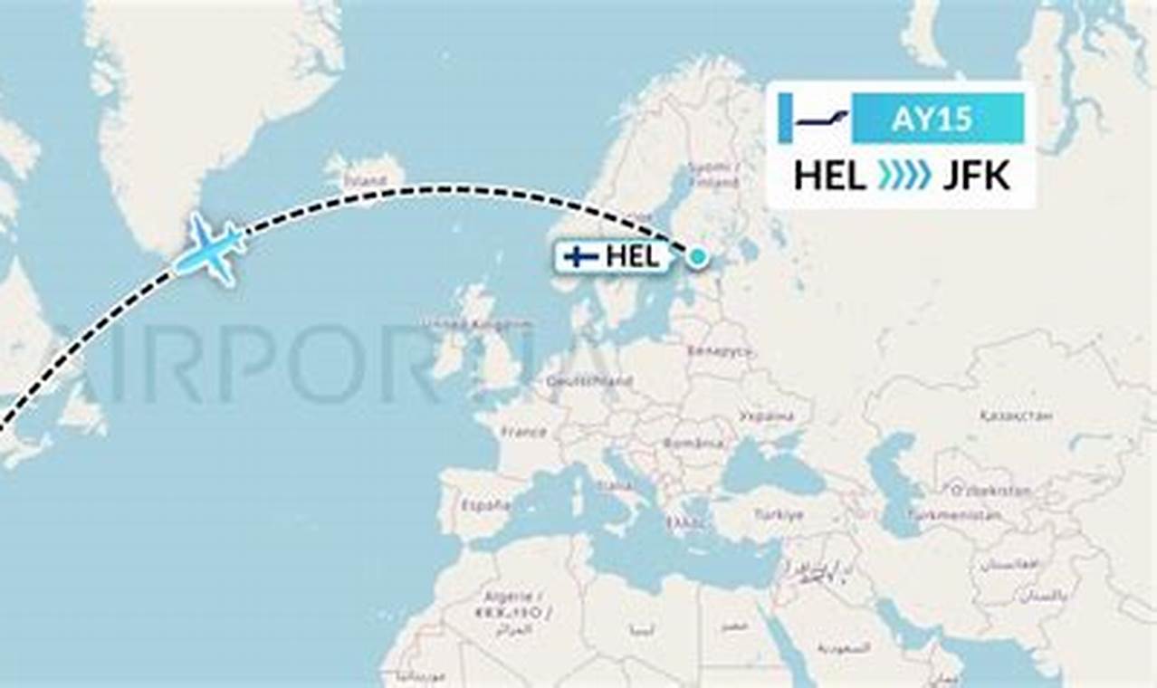 Fly Smart: Helsinki to New York Flight Status at Your Fingertips