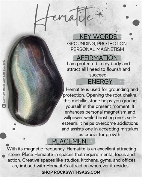hematite crystal meaning