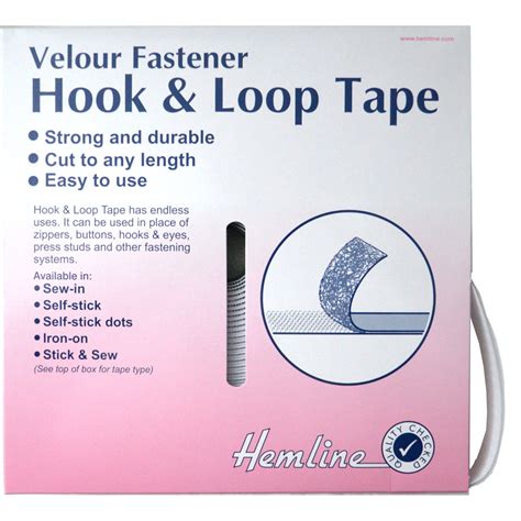 Hemline Hook And Loop Tape