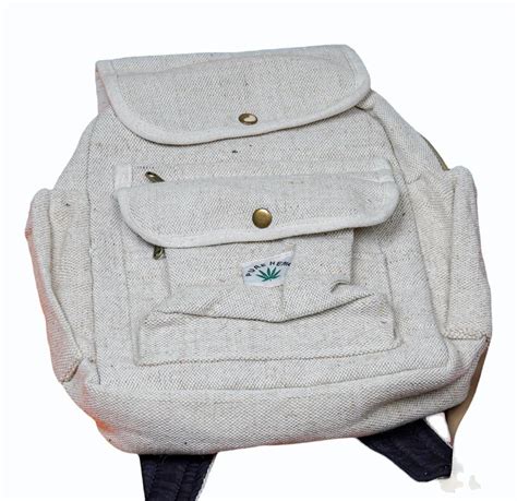 Hemp Backpack Shoulder Bag