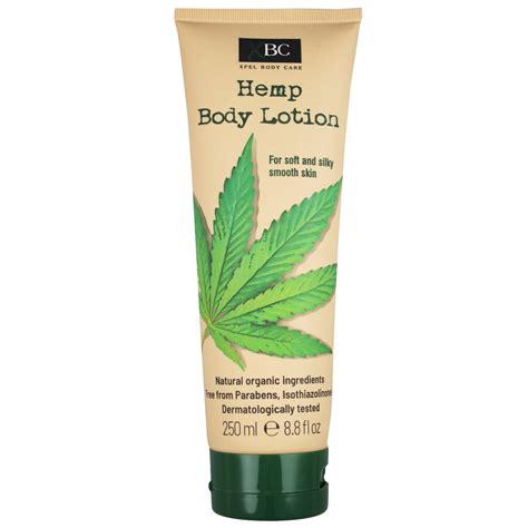 hemp body lotion products